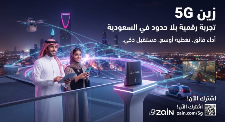 مندوب انترنت منزلى و5G زين الرياض